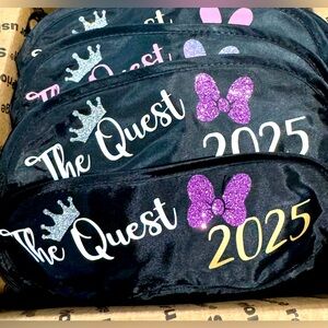 Customized Sleep Eye Masks Personalized Individual & Bulk Pricing - Cheer Inspo